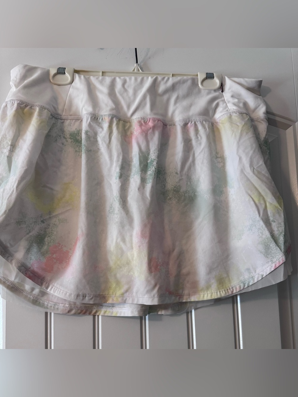 CALIA by Carrie Underwood White Skort with Pastel Accents